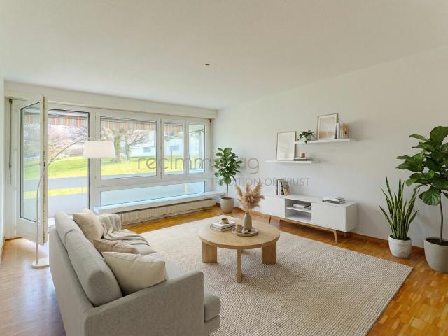 4.5 Zimmer Wohnung mit Balkon und attraktivem Ausbaupotenzial