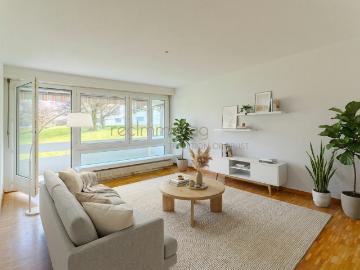 4.5 Zimmer Wohnung mit Balkon und attraktivem Ausbaupotenzial
