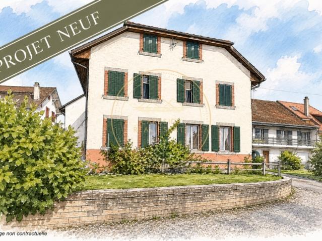 4,5 Zimmer Wohnung mit privatem Garten und einer Loggia