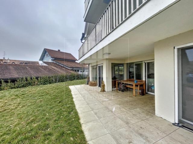 4,5 Zimmer Wohnung mit Terrasse und Garten in Marchissy