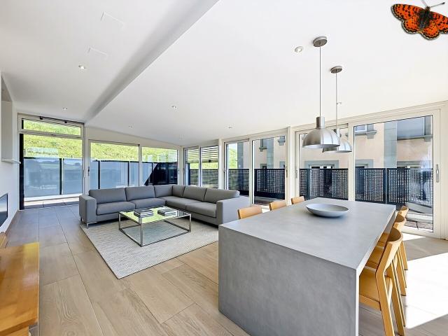 4.5 Zimmer Wohnung mit Veranda und Terrasse im Zentrum von Romont