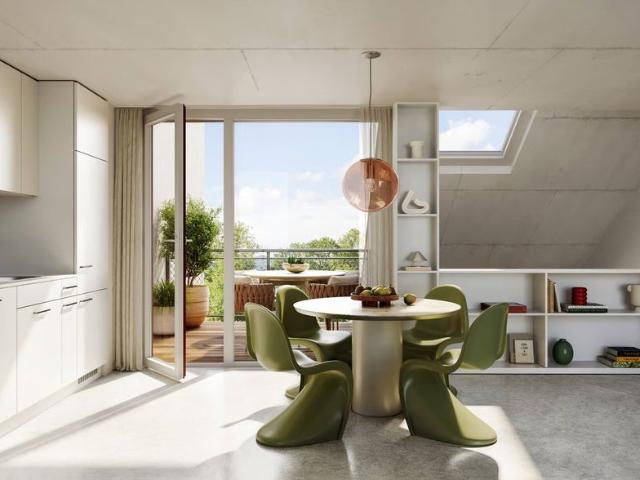 4.5 Zimmer, 100 m², 2. Stock