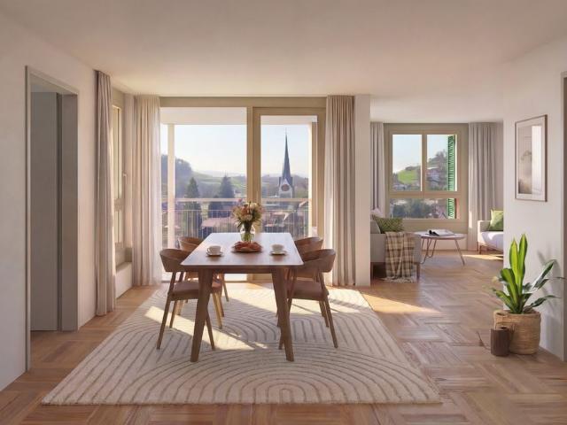 4.5 Zimmer, 104 m², 1. Stock