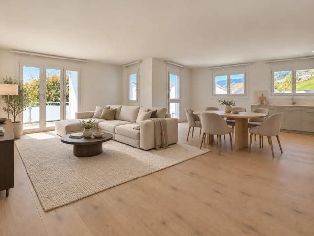 4.5 Zimmer, 105 m², 1. Stock