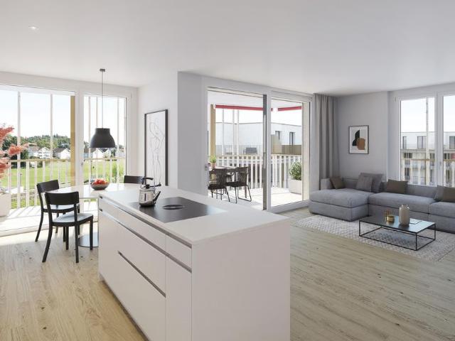 4.5 Zimmer, 105 m², 2. Stock