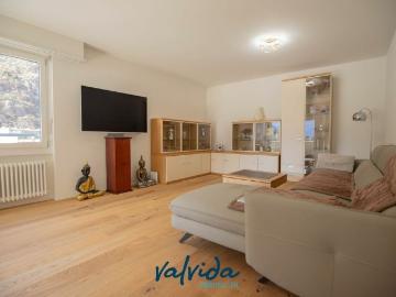 Naters, Brig, Wallis - Parkplatz, Panoramablick