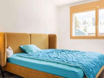 Bürchen, Westlich Raron, Wallis - Parkplatz