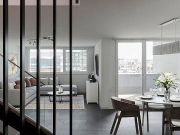 4.5 Zimmer, 118 m², 6. Stock