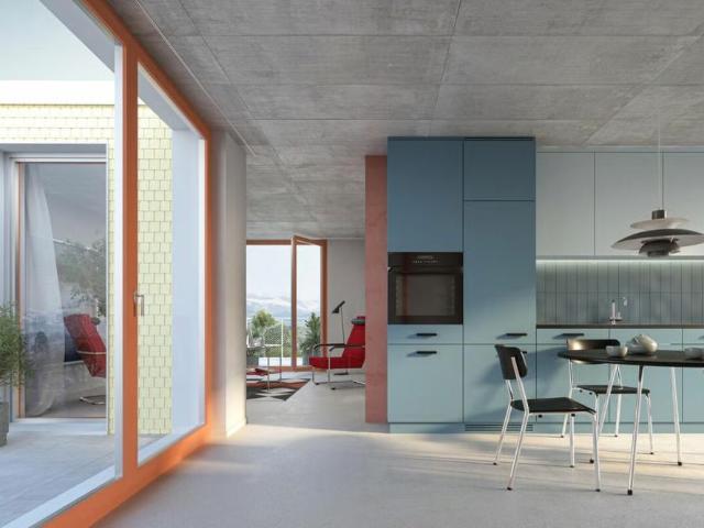 4.5 Zimmer, 123 m², 1. Stock