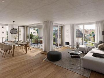 4.5 Zimmer, 123 m², 3. Stock