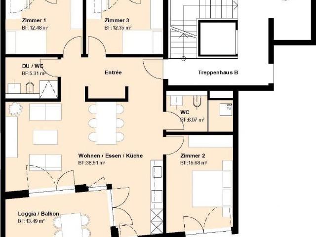 4.5 Zimmer, 120 m², EG