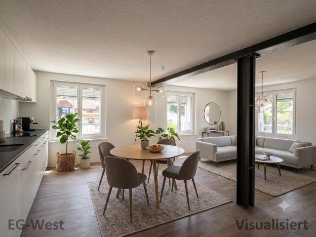 4.5 Zimmer, 120 m², 2. Stock