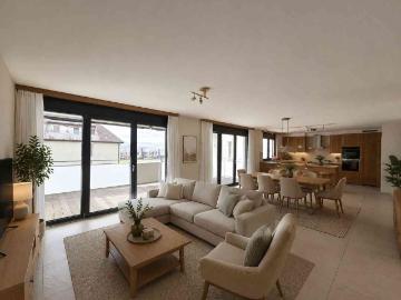 4.5 Zimmer, 120 m², 3. Stock