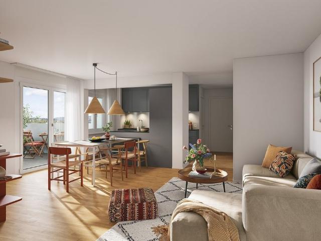 4.5 Zimmer, 94 m², 7. Stock