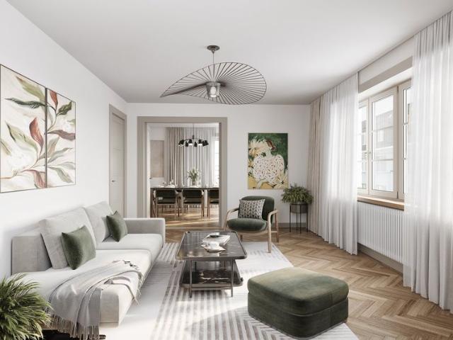4.5 Zimmer, 95 m², 3. Stock