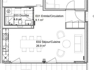 4.5 Zimmer, 99 m²