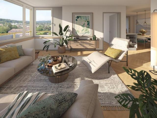 4.5 Zimmer, 92 m², 2. Stock