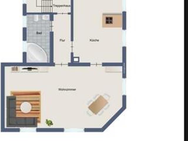 4,5 Zimmern Wohnung 120 m2 1.300,00 EUR Kaltmiete, ca.120,00 m²