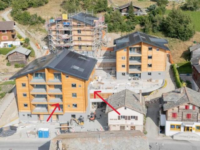 4.5 Zimmerwohnung zur Miete Erstbezug: Neubau Hasol in Bürchen