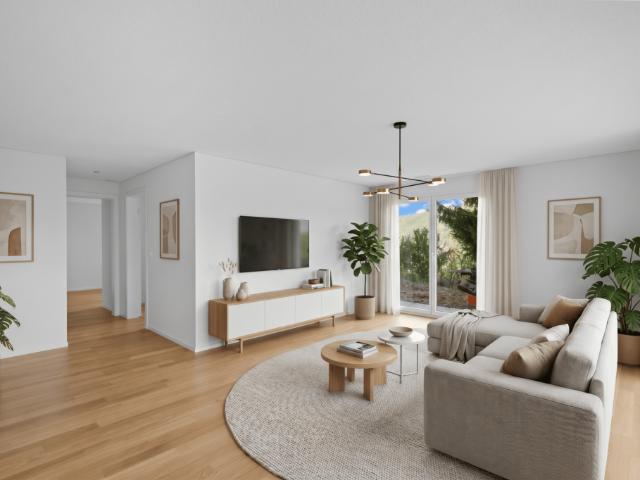 4.5 Zimmerwohnung EG mit Garten