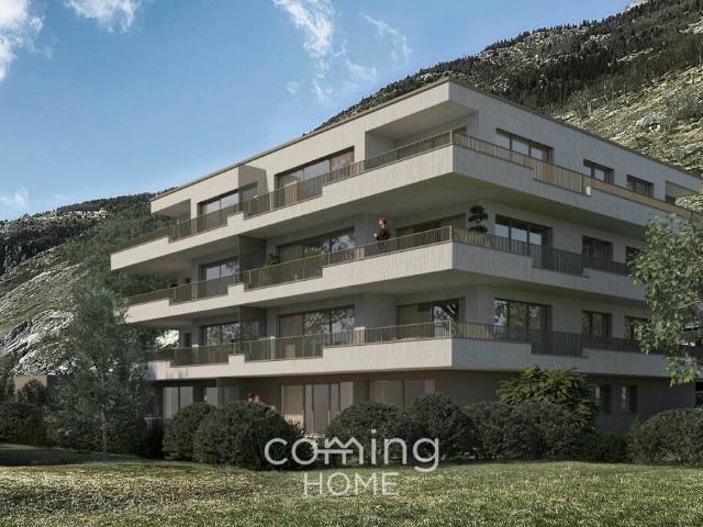 Neubauwohnungen in Niedergesteln 4.5 Zimmer, Balkon und freier Bergblick