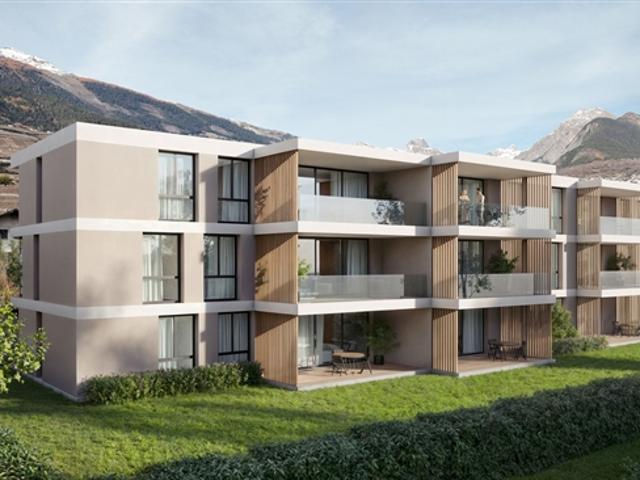 4.5 Zimmerwohnung – Los A1 – Les jardins de Plan Conthey