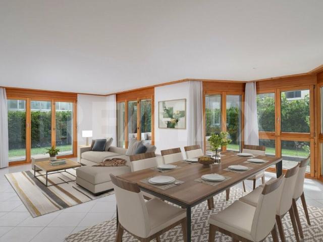 4.5 Zimmerwohnung mit 123 m² grossem Gartenanteil in Einsiedeln zu kaufen!