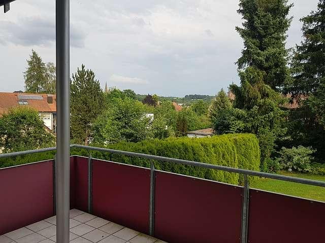 4,5 Zimmerwohnung mit 2 Balkonen mit Blick ins Grüne