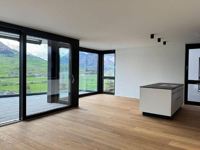 4.5 Zimmerwohnung mit beeindruckender See und Bergsicht in Ennetbü.