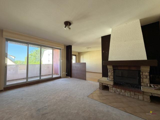 4p 92m² 2 chambres balcons garage cave