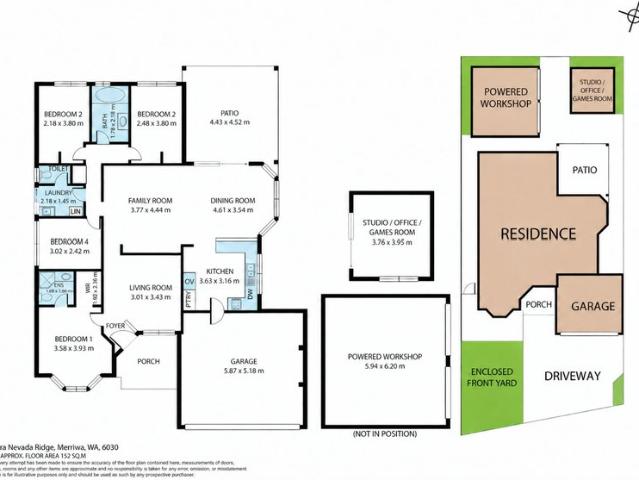 4x2 +Separate Studio/Retreat+ HUGE Workshop