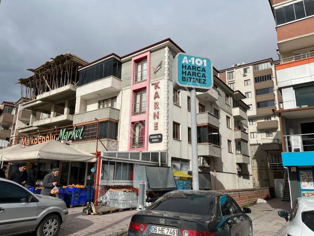 5000 Evler Şahin Tepesi Merkezde Satılık Full Yapılı 3+1 Daire