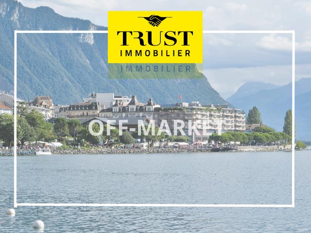 5012.EG atemberaubende renovierte Wohnung mit Seeblick – Montreux