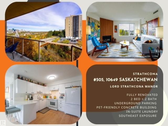 505 10 Saskatchewan Dr Nw, Edmonton, AB, T6E 6S8 condo for sale | Listing ID E4512 | Royal LePage
