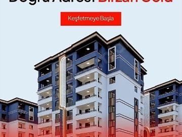 %50 PEŞİNATLA BIRZAN GOLD PROJEMİZİ DE DAİRE OLMA FIRSATI