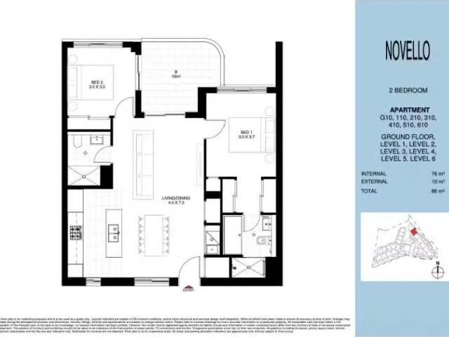510/17 37 Wollongong Road, Arncliffe Apartment for rent Liste.