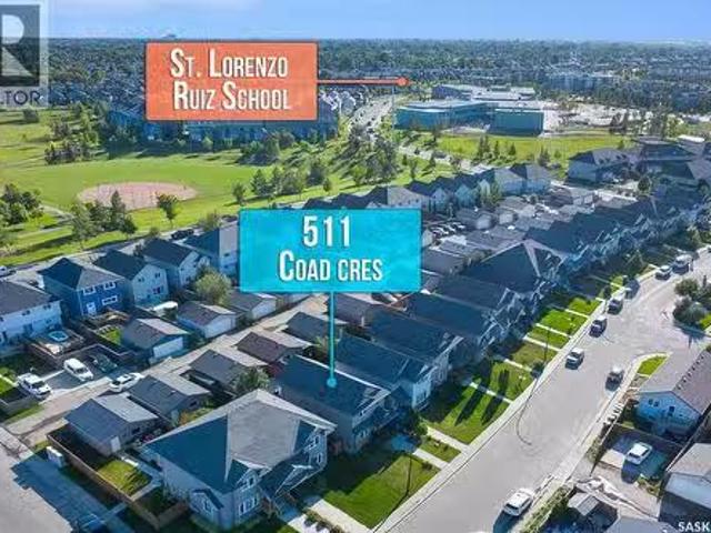 511 Coad Crescent, Saskatoon, SK, S7R 0A7 house for sale Li.