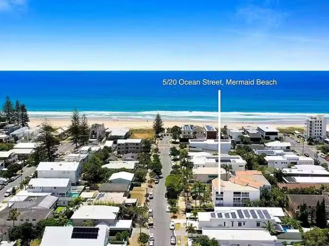 5/20 Ocean Street, Mermaid Beach, QLD 4218 Apartment for Rent