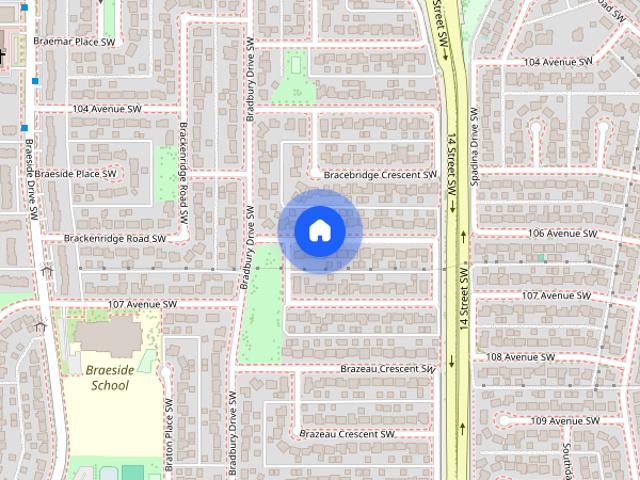 52 Bralorne Crescent SW main floor — 52 Bralorne Crescent SW, Calgary AB 2 Bedroom 2 Bedroom