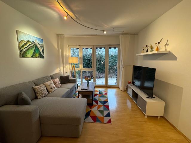 57 m² Ground Floor Apartment with Terrace & Garden – Quiet, Fully Furnished, 15 min to Frankfurt