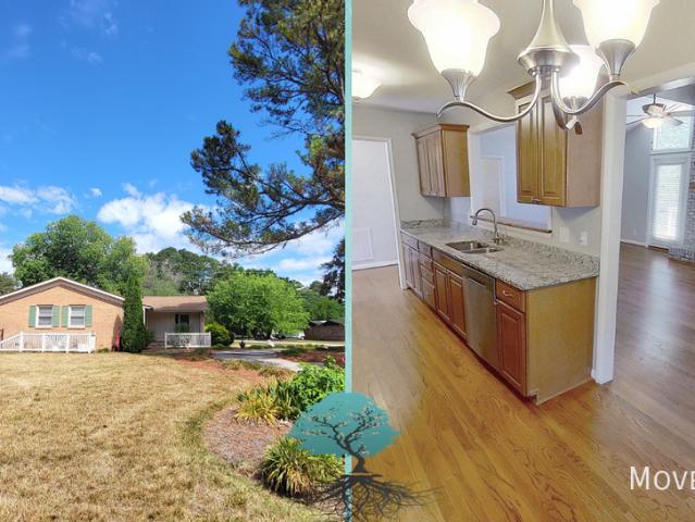5404 Olive Rd Raleigh, NC 27606 Large Private Lot with Wrapped with Porches