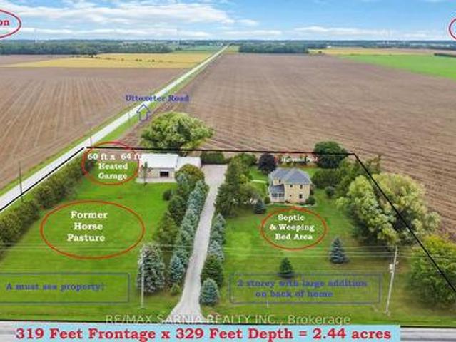 5458 Douglas Line, Plympton Wyoming, ON, N0N 1J5 house for sale | Listing ID X13807 | Royal LePage