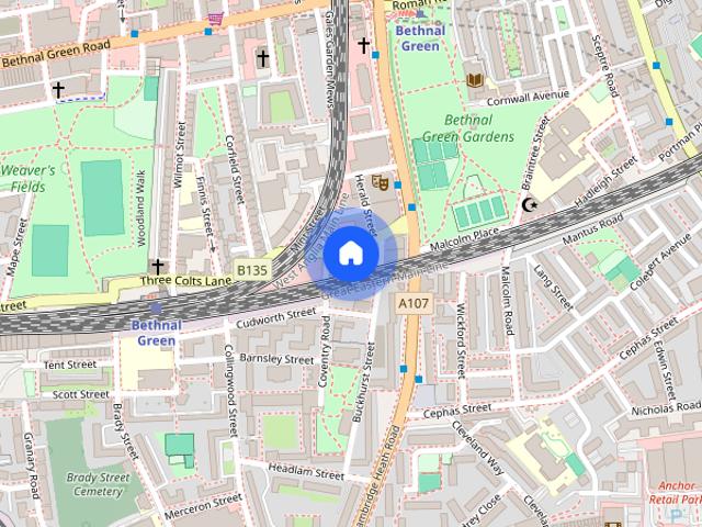 54 Three Colts Lane, London, E2