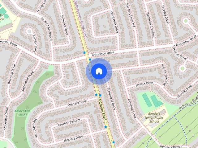 54 Brantwood Drive house — 54 BRANTWOOD DRIVE, Toronto ON 2 Bedroom 2 Bedroom