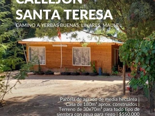 $ 550.000 Casa en Arriendo en Linares 3 dormitorios 2 baños / Corredores Premium Chile SpA