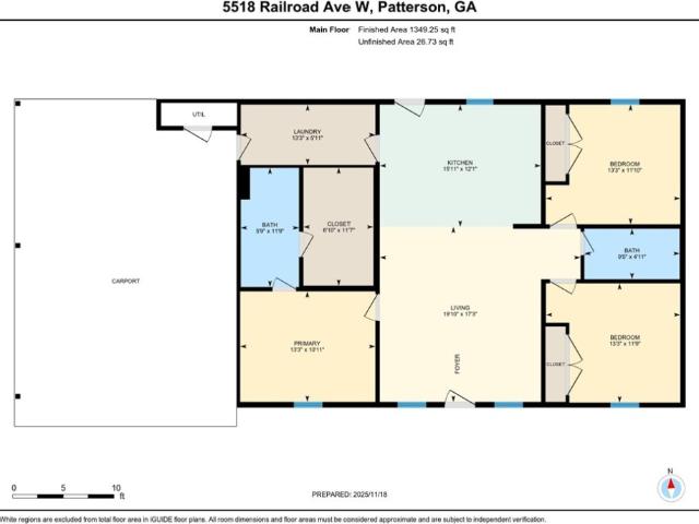 5518 Railroad Ave W, Patterson, GA 31557 | MLS #2000