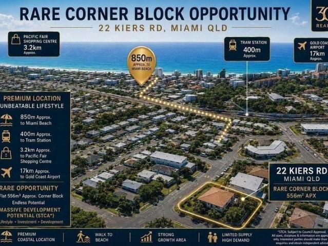 556m² Corner Block | Dual Street Access | Flexible Two Level Home