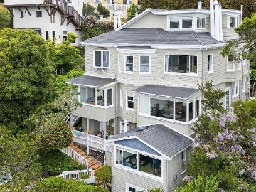 Sausalito city, Marin County, California, USA