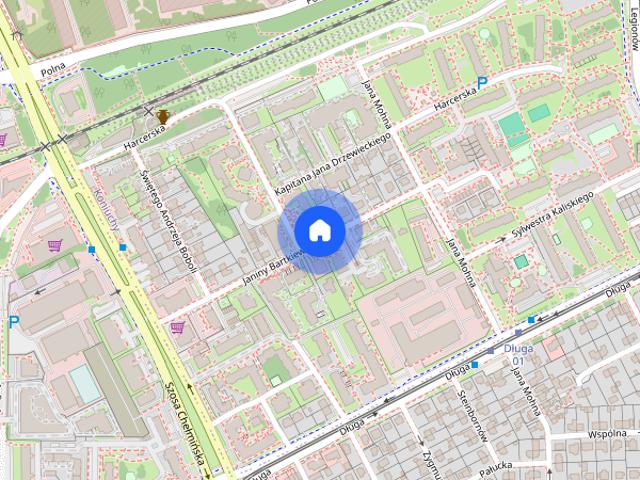 55 metrowe, Bartkiewiczówny, z ogródkiem i garażem