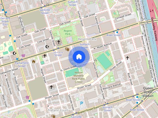 55 Regent Park Boulevard condo — Toronto, ON 1.0 Bedroom 1 Bedroom